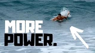 How Surfers Can Develop More Paddling Power