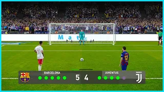 PES 2020 | Barcelona vs Juventus | Penalty Shootout | Messi vs Ronaldo