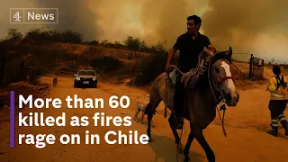 Fires kill at least 64 and cause widespread destruction in central Chile