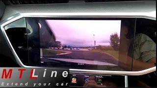 Audi A6, MY2019 - Video In Motion activation - vključitev predvajanja video posnetkov med vožnjo