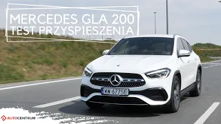 Mercedes-Benz GLA 200 1.3 163 KM (AT) - acceleration 0-100 km/h