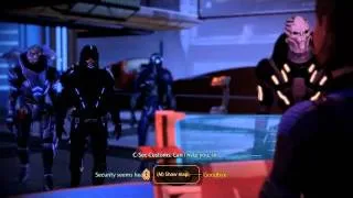 Mass Effect 2 - Legion at citadel security: Geth do not infiltrate