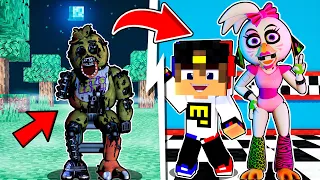 Я ПОЧИНИЛ и ПРИРУЧИЛ АНИМАТРОНИКА ЧИКУ в МАЙНКРАФТ ! ДЕВУШКА ВИДЕО ТРОЛЛИНГ MINECRAFT