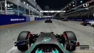 F1 2014 - Marina Bay | Singapore Grand Prix Gameplay (PC HD) [1080p]