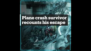 Pakistan plane crash survivor recounts his escape from the burning plane