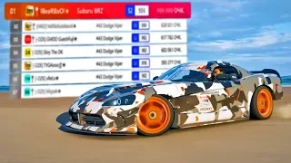 БИТВА ЗА ТОП 1 В ДРИФТЕ. САМАЯ ЛУЧШАЯ МАШИНА ДЛЯ ДРИФТА В Forza Horizon 4.