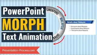 PowerPoint Morph : Text Animation Trick