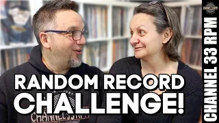 We're pulling random records and talking music - VINYL COMMUNITY CHALLENGE