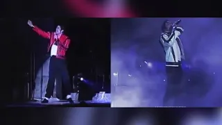 Michael Jackson | Thriller Comparison Bucharest (09/14/1996) VS Munich (07/06/1997)