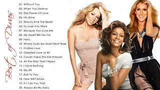 Mariah Carey, Celine Dion, Whitney Houston 💖 Divas Songs Hits Songs 2024 💖