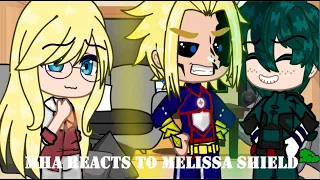 II Past MHA Pro Heroes React to Melissa Sheild (+Deku) II Deku & All Might Vs Wolfram II Part (5/?)