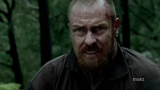 "In the dark". Captain Flint's speech to Long John Silver (Black Sails)