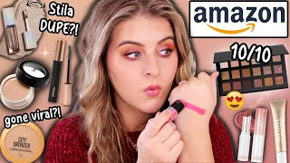 Testing a Full Face of Makeup from *AMAZON!* // Viral, Hidden Gems, Dupes, K-Beauty & more!