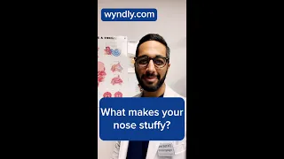 What Makes Your Nose Stuffy (Inferior Turbinate Hypertrophy)? #shorts