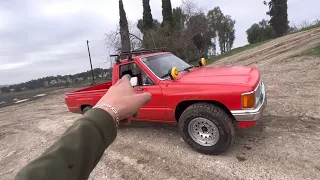 1985 Toyota pickup walk around (my 2wd 4banger off-road build)