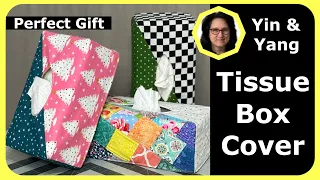 🔥THE BEST Tissue Box Cover Sewing Tutorial🤧