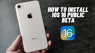 Install iOS 16 Public Beta in your iPhone | Step by Step Guide | Official way to Install