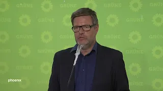 Robert Habeck (B'90/Die Grünen) nach der Bundesvorstandssitzung am 15.06.20