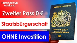 Plan B citizenship for free: Acquire a second passport WITHOUT investment