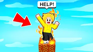 My Friends TRAPPED Me On ONE LAVA BLOCK, So I Got Revenge! (Roblox Bedwars)