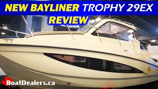 NEW Bayliner Trophy 29EX #walkthrough