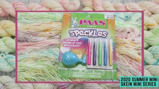 PAAS Speckles Easter Egg Dyeing Kit - Can You Get Speckles on Yarn? (2020 SMSMS Night 2)