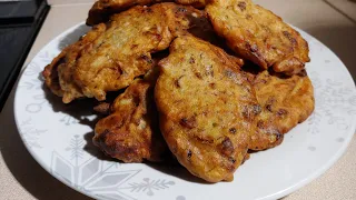 Snapper Fish Fritters Recipe