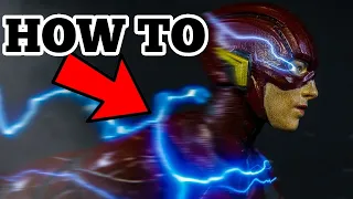 How To Edit The Flash Lightning In Photoshop - Tutorial