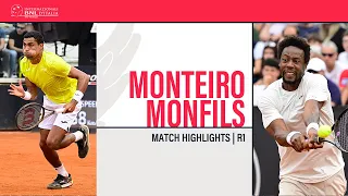 Thiago Monteiro - Gael Monfils | ROME R128 - Match Highlights #IBI24