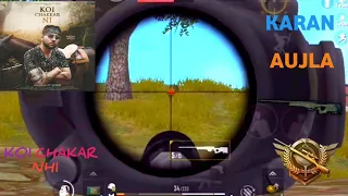 PUBG MOBILE LITE BEST FRAGMOVIE #KARAN AUJLA # KOI CHAKAR NHI