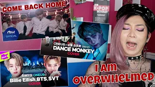 원어스 COME BACK HOME MV + 스테이지 브레이크 댄스 커버 (Dance Monkey, Billie Eilish, BTS, SVT) 반응