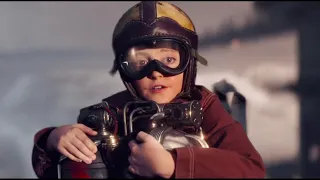 Tomorrowland (2015) first jet flying scene