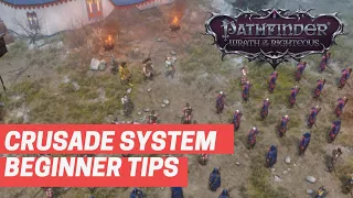 Pathfinder Wrath of the Righteous Crusade System 10 Tips and Tricks | Pathfinder WOTR