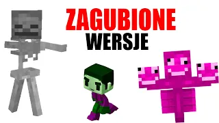 5 WERSJI MINECRAFT KTÓRE ZAGINĘŁY