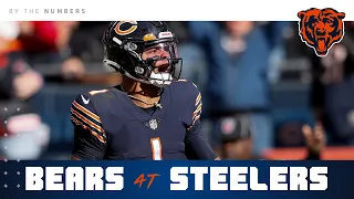 By The Numbers | Bears at Steelers: Week 9 | Chicago Bears