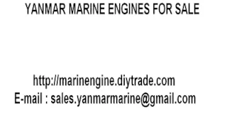 YANMAR MARINE DIESEL ENGINES FOR SALE