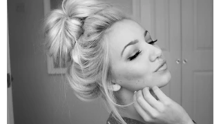 PERFECT EASY MESSY BUN TUTORIAL (WITHOUT SOCK/DONUT)