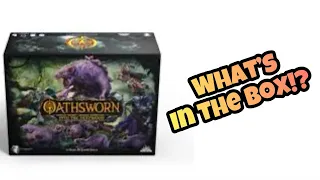 Oathsworn: Into the Deepwood Unboxing (No Spoilers)