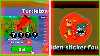 4 Stickers in Turtletown : Super Bear Adventure Gameplay Walkthrough