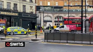 Pedestrian killed by bus in front of horrified commuters at London's Victoria Station | SWNS