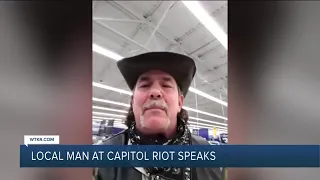 Local man at Capitol riot speaks