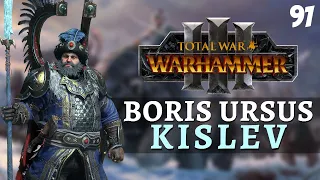 Total War: Warhammer 3 - Kislev Campaign - Boris Ursus #91 | Ice Guard vs Ogres