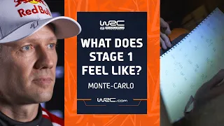 What Does Stage 1 In Monte Feel Like? | WRC Rallye Monte-Carlo 2023