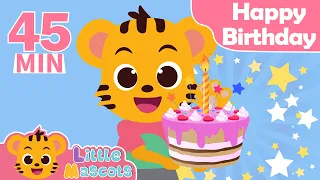 Happy Birthday Song + Hickory Dickory Dock + more Little Mascots Nursery Rhymes & Kids Songs