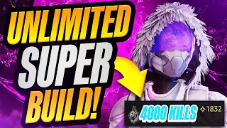 This Hunter Build IS BROKEN! Unlimited Super [Destiny 2 Best Hunter Build Onslaught]