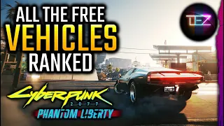 25 Free Cars and Bikes in Cyberpunk 2077 & Phantom Liberty - Ranked for a Change.