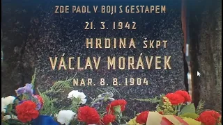 Pieta k 81.výročí úmrtí kapitána Václava Morávka 21.3.2023