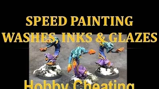 Hobby Cheating 74 - Speed Painting with Washes, Shades & Inks