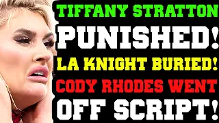 WWE News! WWE Punished Tiffany Stratton? LA Knight Buried By WWE QR Code On WWE Smackdown Decoded!