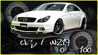 Mercedes Benz CLS W219 (0-100 KM/H) (0-60 MPH) ACCELERATION BATTLE